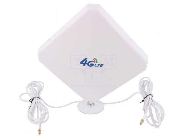 Antenă LTE 20dBi pentru Montare pe Perete 50&Omega; TS9 4G