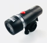 Lampa Fata Bicicleta 5 LED, 3 Moduri, Baterii AAA Incluse, Montare Rapida, Vizibilitate Laterala