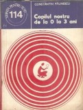 Copilul nostru de la 0 la 3 ani - Constantin Paunescu