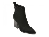 Botine EPICA negre, H482B, din piele intoarsa