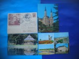 HOPCT LOT 2772 DEZNA-PAULIS-VINGA-CASA SLAVICI - ARAD-4 CARTI POSTALE-CIRCULATE, Circulata, Printata