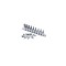 Set chei hexagonale 3/8&quot;, 9 piese, imbus, Asta
