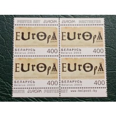Belarus 2003 - Europa, neuzata de 4