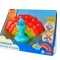 Jucarie de stivuit - Paun colorat PlayLearn Toys