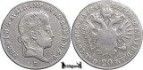 Moneda Argint 20 Kreuzer 1842 E Alba Iulia - Ferdinand I, Imperiul Austriac, Numismatica