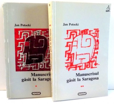 MANUSCRISUL GASIT LA SARAGOSA - JAN POTOCKI 2 VOLUME foto