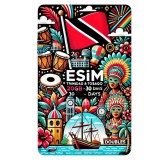 ESIM Trinidad and Tobago, 20GB, 30 Days, Standard