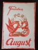 PM327N Material de propagandă comunistă, Trăiască 23 August și cu stema PCR