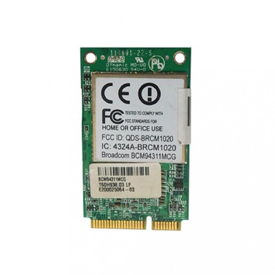 185.Modul/Placa retea wifi wireless wifi laptop QDS-BRCM1020 foto