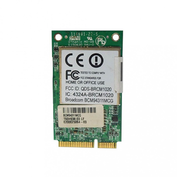 185.Modul/Placa retea wifi wireless wifi laptop QDS-BRCM1020