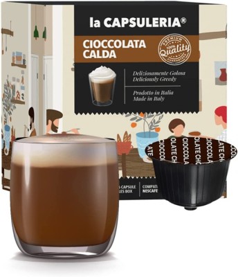 Ciocolata Calda, 16 capsule compatibile Dolce Gusto, La Capsuleria foto