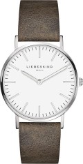 Ceas dama analog Liebeskind Berlin LT-0084-LQ, quartz, curea maro - RESIGILAT