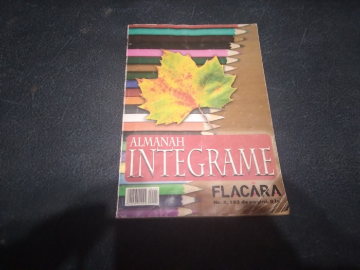 ALMANAH INTEGRAME FLACARA 2012