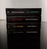 A.J. Kazinski - Ultimul om bun/ Somnul și moartea/ Sf&acirc;nta alianță/ Ucigașul renăscut, 2012-2018