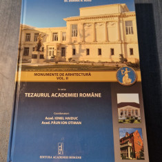 Monumente de arhitectura seria Tezaurul Academiei Romane vol. 2 D Rusu I Haiduc