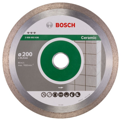 Bosch Best disc diamantat 200x25.4x2.2 mm pentru gresie foto
