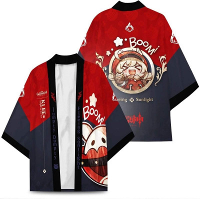 Pentru Cosplay Genshin Impact Haori - Costum de Halloween Cosplay Kimono Japonez foto