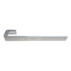 Carlig suport panouri fotovoltaice pentru acoperis sindrila bituminoasa, otel inoxidabil AISI430 225 x 30 x 4 mm