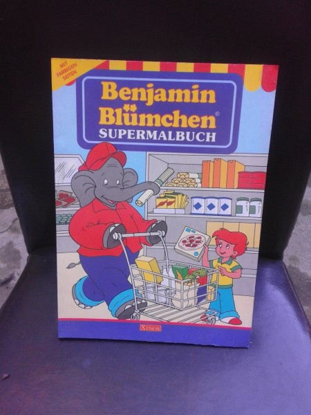 BENJAMIN BLUMCHEN, SUPERMALBUCH, CARTE DE COLORAT