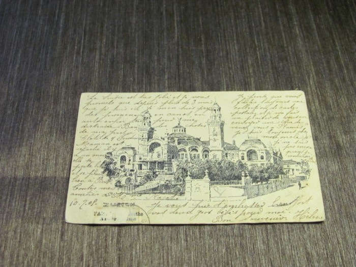 Carte Poștală veche Elveția &ndash; Zurich , (cel mai probabil din perioada 1900&ndash;1940)