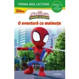 O aventura cu maimute. Carte cu despartiri in silabe. Nivelul 2/***