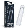 Flawless Clear Penis Sleeve - Manson Prelungitor Penis, 19 cm, Orion