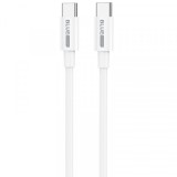 Cablu Date si Incarcare USB-C - USB-C BLUE Power BBX44, 100W, 1m, Alb, Universal