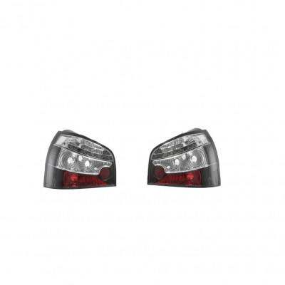 Set stopuri tuning AUDI A3 (8L), 01.1996-12.1999, Taiwan, partea stanga+dreapta, LED; negru, transparent; foto