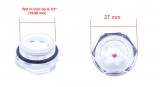 Cumpara ieftin Vizor ulei cap compresor filet plastic 1/2&quot; 19.90mm CH074