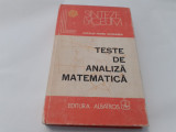 TESTE DE ANALIZA MATEMATICA CATALIN PETRU NICOLESCU--RF10/1