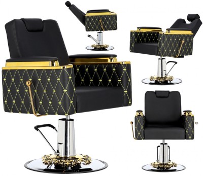 Scaun de frizerie hidraulic pentru salonul de frizerie barber shop Maverick Barberking foto