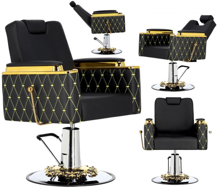 Scaun de frizerie hidraulic pentru salonul de frizerie barber shop Maverick Barberking