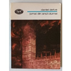 JURNAL DIN ANUL CIUMEI de DANIEL DEFOE , 1980