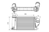 VALEO 816759 Intercooler, compresor