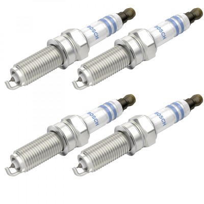 Set 4 buji scanteie Bosch pentru Fiat 500, Hyundai i10, i20, i30, Kia Ceed, Picanto, Rio, Stonic foto