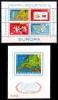 Romania 1975, LP 891 LP 892, CSCE Helsinki, bloc + colita nedantelata, MNH, Organizatii internationale, Nestampilat
