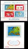 Romania 1975, LP 891 LP 892, CSCE Helsinki, bloc + colita nedantelata, MNH, Organizatii internationale, Nestampilat