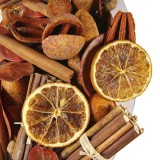 Potpourri decorativ pentru Craciun cu aroma de scortiosara,140 grame