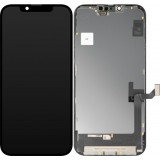 Cumpara ieftin Display cu Touchscreen GX pentru Apple iPhone 14 Plus, cu Rama, Versiune OLED IC Movable, Negru
