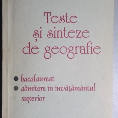 Teste si sinteze de geografie - S. Negut, O. Mandrut