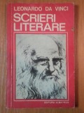 SCRIERI LITERARE LEONARDO DA VINCI