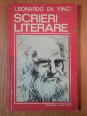 SCRIERI LITERARE LEONARDO DA VINCI foto