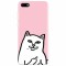 Husa silicon pentru Huawei Y5 2018, White Cat