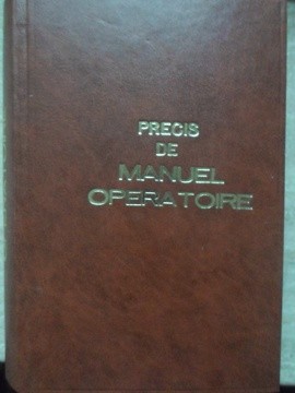 PRECIS DE MANUEL OPERATOIRE-L.H. FARABEUF-235398