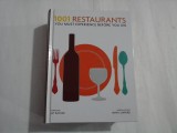 1001 RESTAURANTS YOU MUST EXPERIENCE BEFORE YOU DIE - General Editor Jenny LINFORD