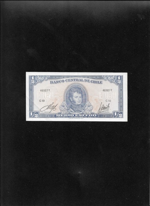 Chile 1/2 0.5 escudo 1962 seria469077