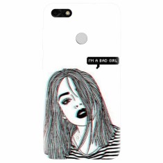 Husa silicon pentru Huawei P9 Lite mini, Im A Bad Girl