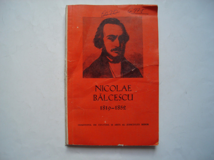 Nicolae Balcescu, 1819-1852 - volum de articole