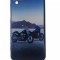 Husa telefon compatibila cu Samsung Galaxy A12, Albastru, Motocicleta, 276HT