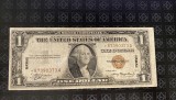 ✅ 🔸 $1 One dollar 1935 Hawaii Emergency North Africa ⭐STAR NOTE 🔸✅